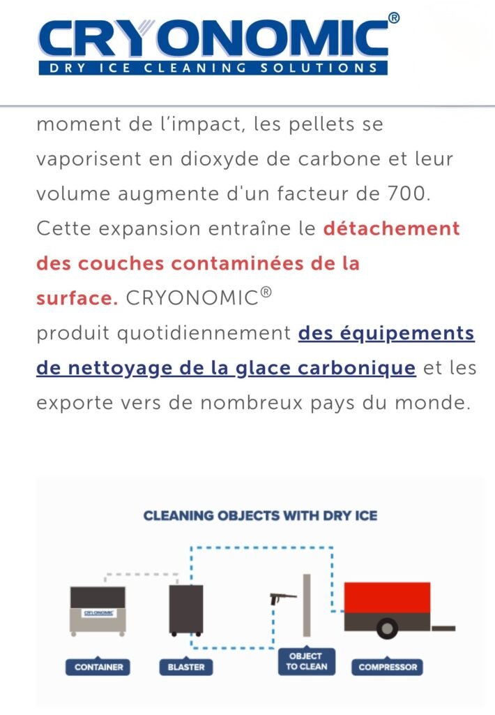 équipement aérogommage